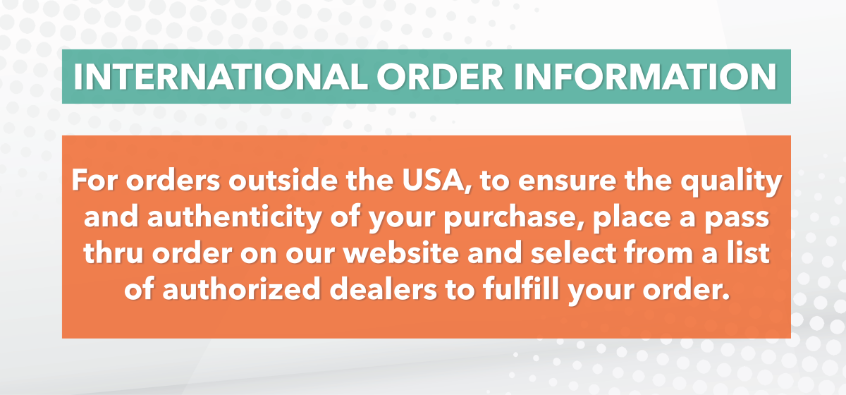 International Order Information Slideshow Image