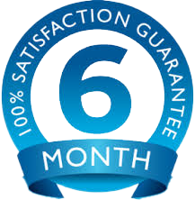 6 Month Satisfaction Guarantee Transparent